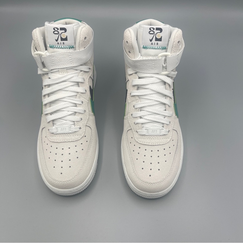 Womens Nike Air Force 1 High SE 'Sesame Neptune Green'/ Size 7 - Picture 8 of 13